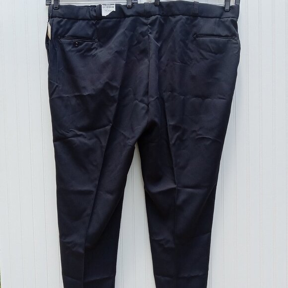 Flying Cross Fechheimer Uniform Pants 58 LAPD Navy Blue Unhemmed Garbadine Mens - Picture 8 of 15